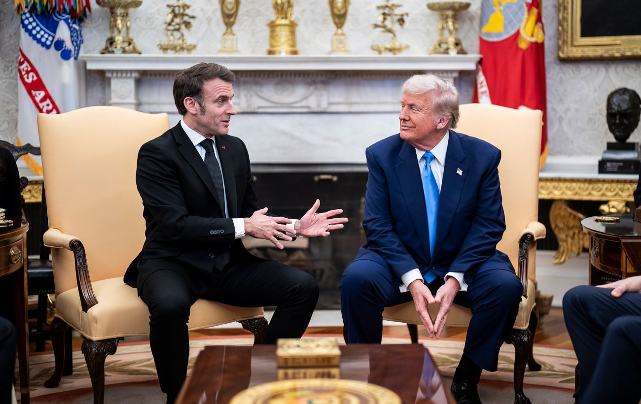 Макрон і Трамп провели нічну телефонну розмову: однією з тем була Україна