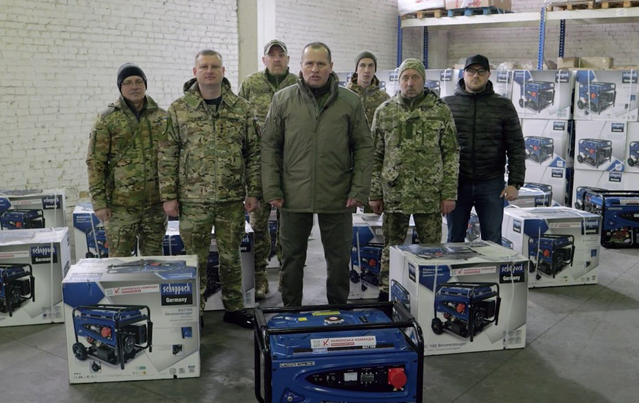 5 штурмова бригада отримала велику партію допомоги від "Української команди"
